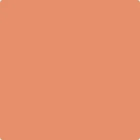 075: Flamingo Orange  by Benjamin Moore