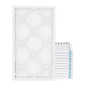 14x25x1 MERV 8 ( MPR 600, FPR 5-6 ) 1' Air Filters for AC & Furnace. Case of 12. Exact Size: 13-1/2 x 24-1/2 x 3/4