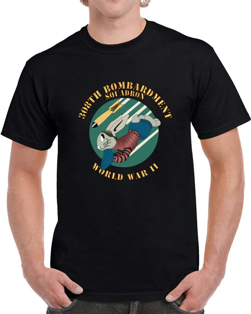 Aac - 308th Bombardment Squadron - Wwii X 300 T Shirt