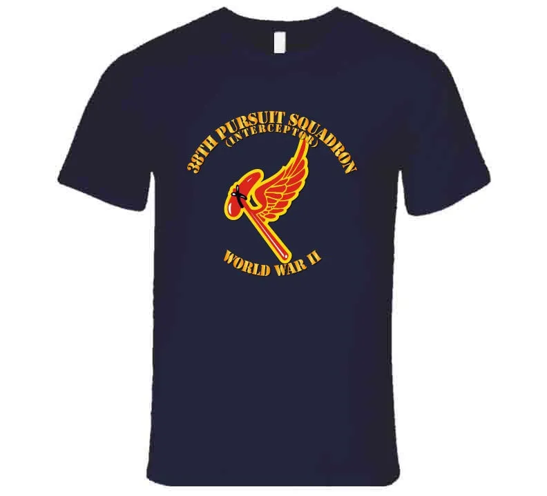 Aac - 38th Pursuit Squadron - Wwii T Shirt