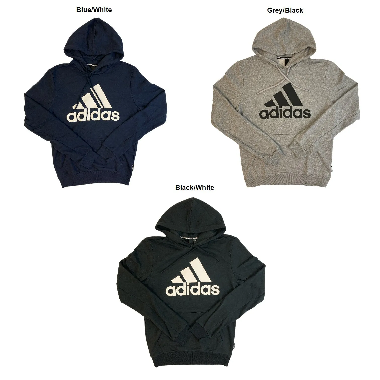 Adidas Men's Essentials French Terry Big Logo Hoodie