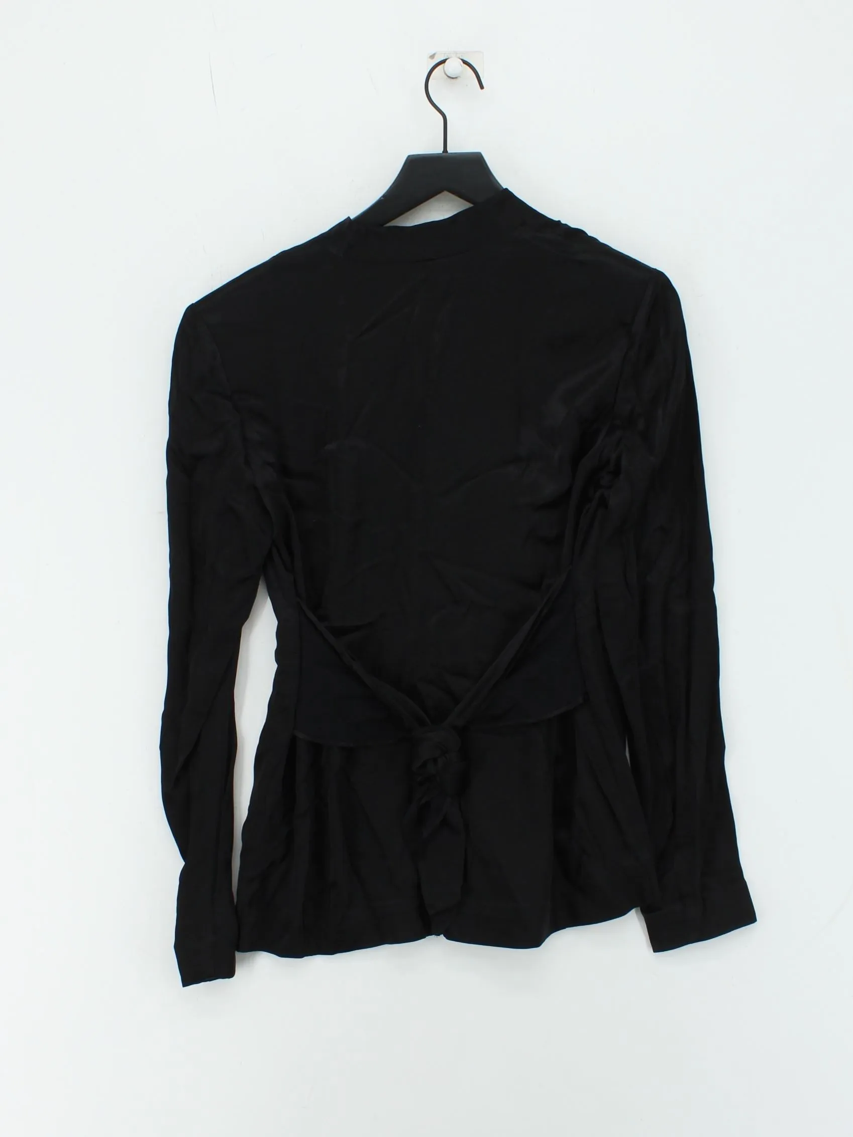 & Other Stories Women's Blazer UK 12 Black 100% Viscose