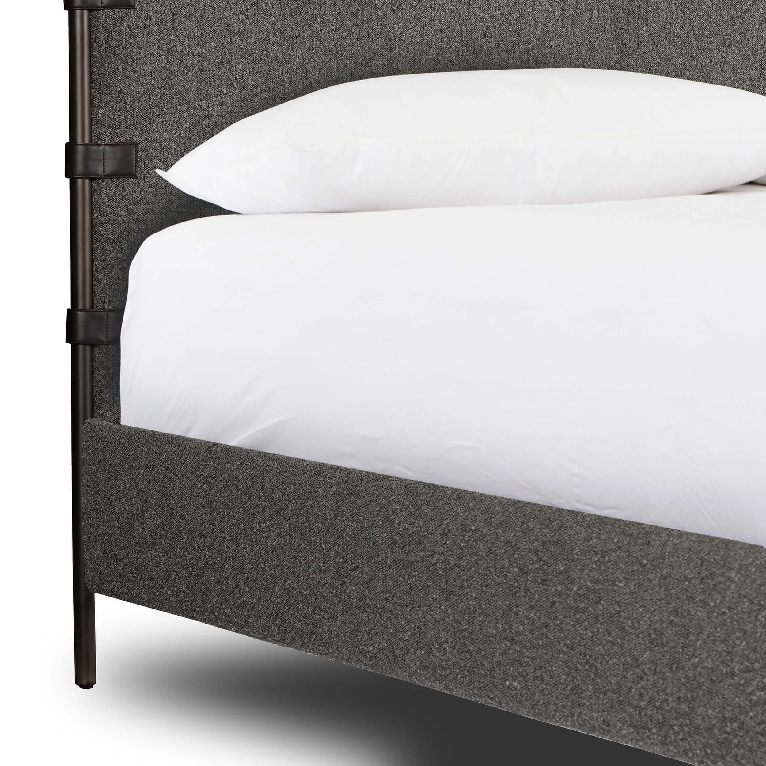 Anderson Canopy Bed, Knoll Charcoal