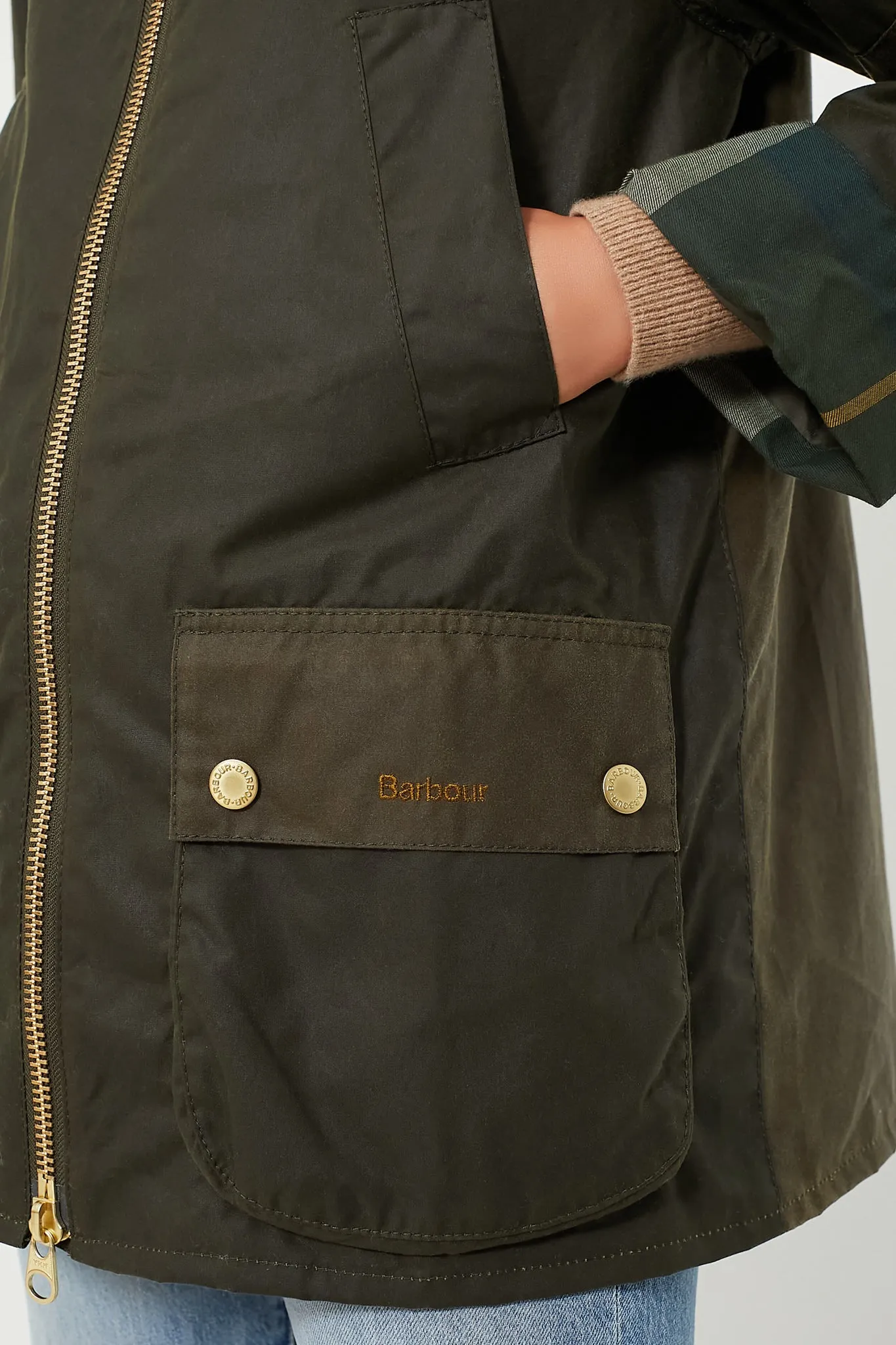 Archive Olive Allerston Wax Jacket