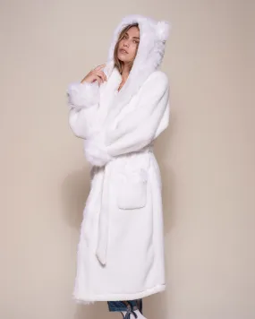 Arctic Wolf Classic Faux Fur Robe | Women's