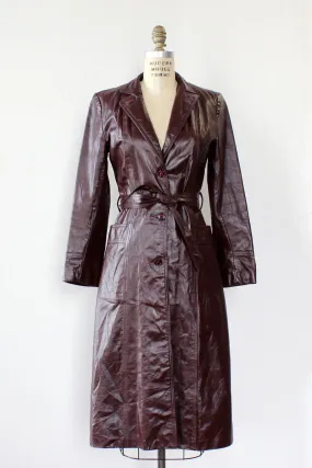 Aubergine Broadway Coat XS/S