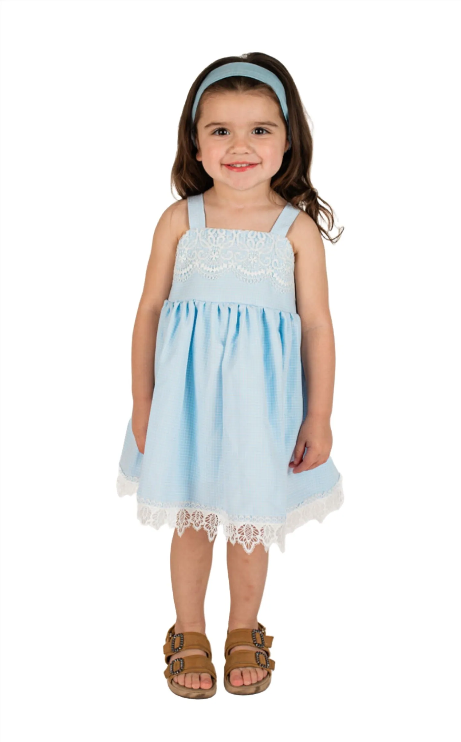 Baby Girl's Lace Blue Dress