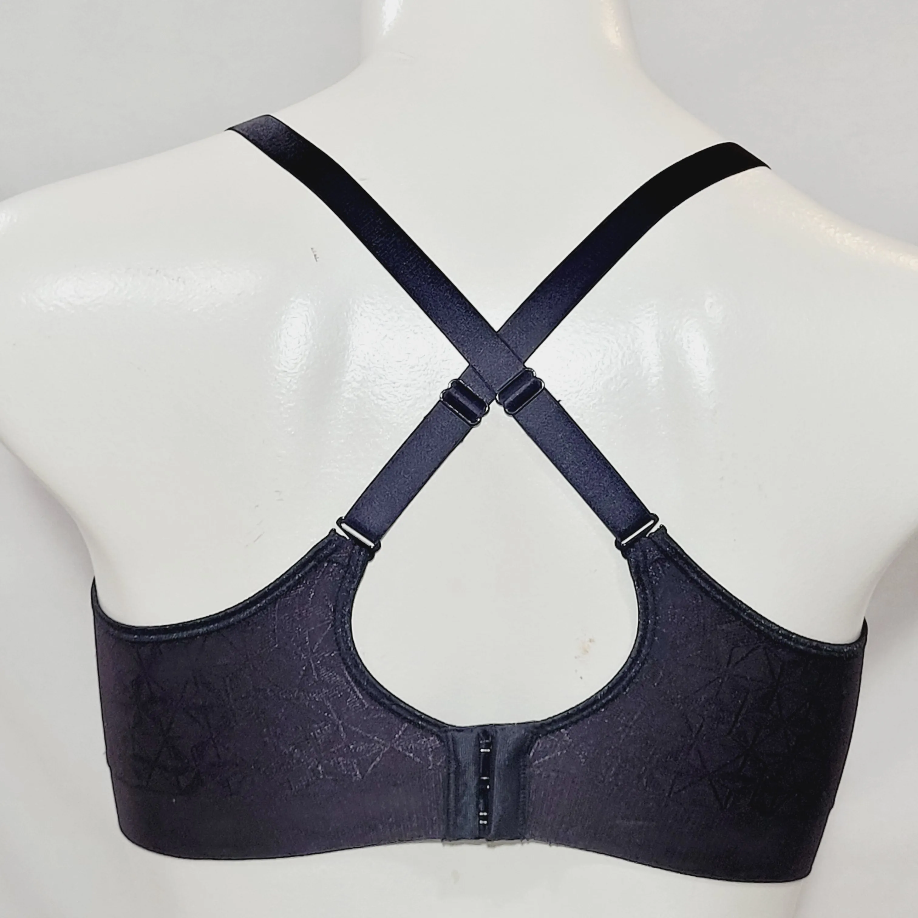 Bali Comfort Revolution 3381 - Black, Wire-Free Convertible Bra, New With Tags, Large Size - Rare, Discontinued Model