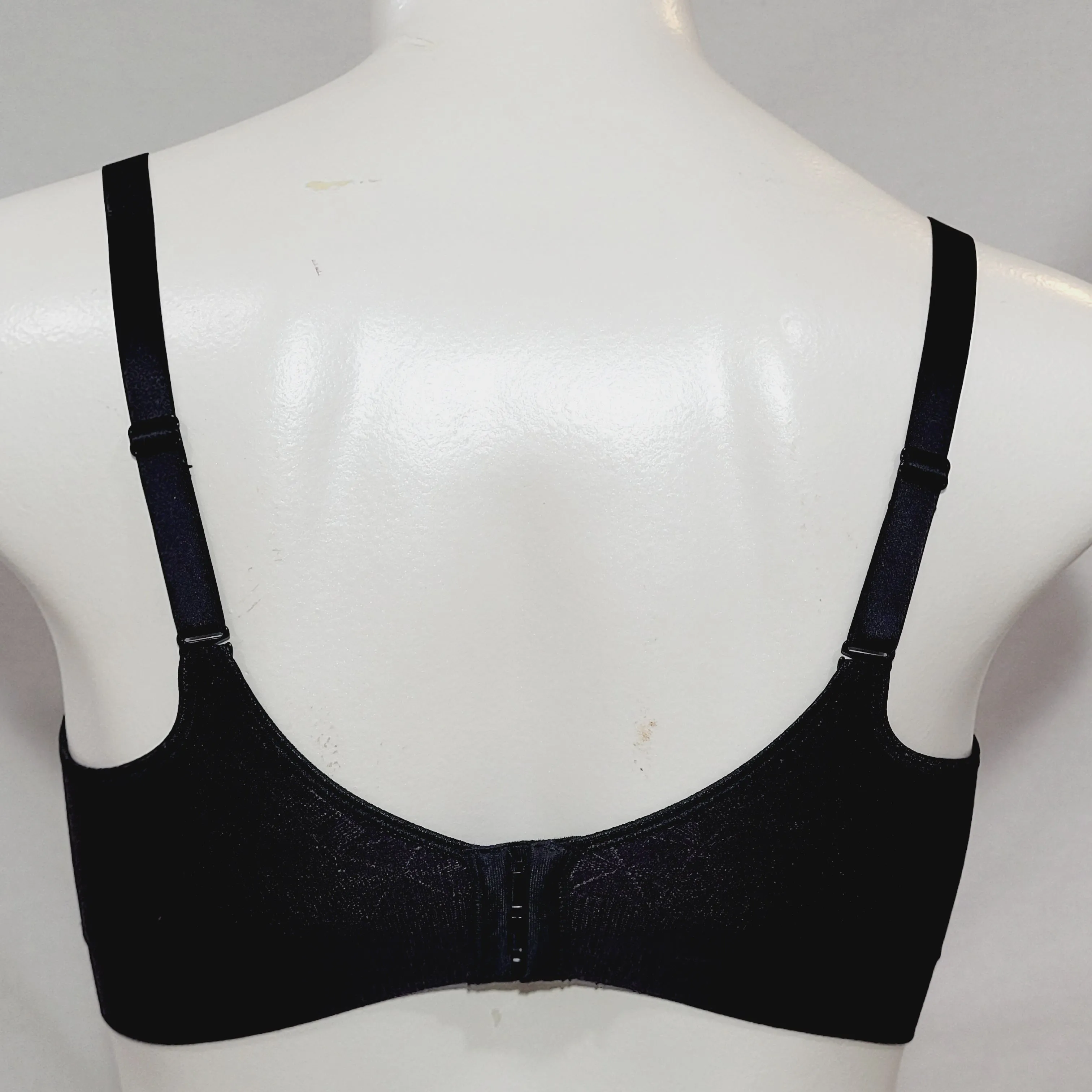 Bali Comfort Revolution 3381 - Black, Wire-Free Convertible Bra, New With Tags, Large Size - Rare, Discontinued Model