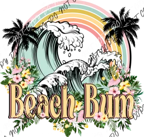 Beach Bum DTF Transfer