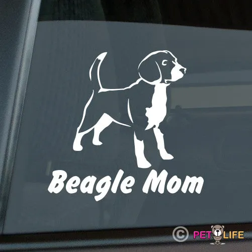 Beagle Mom Sticker