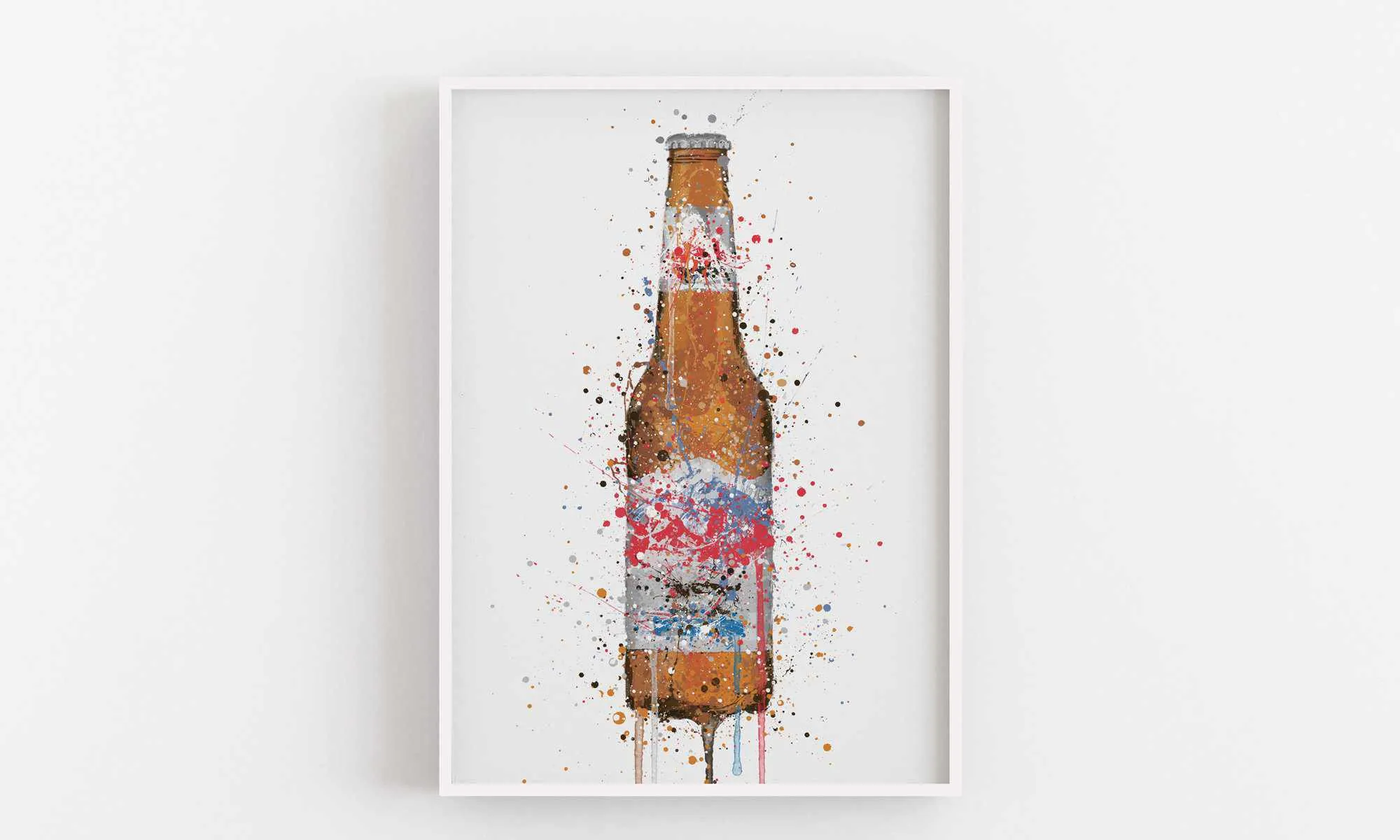 Beer Bottle Wall Art Print ‘Summit’