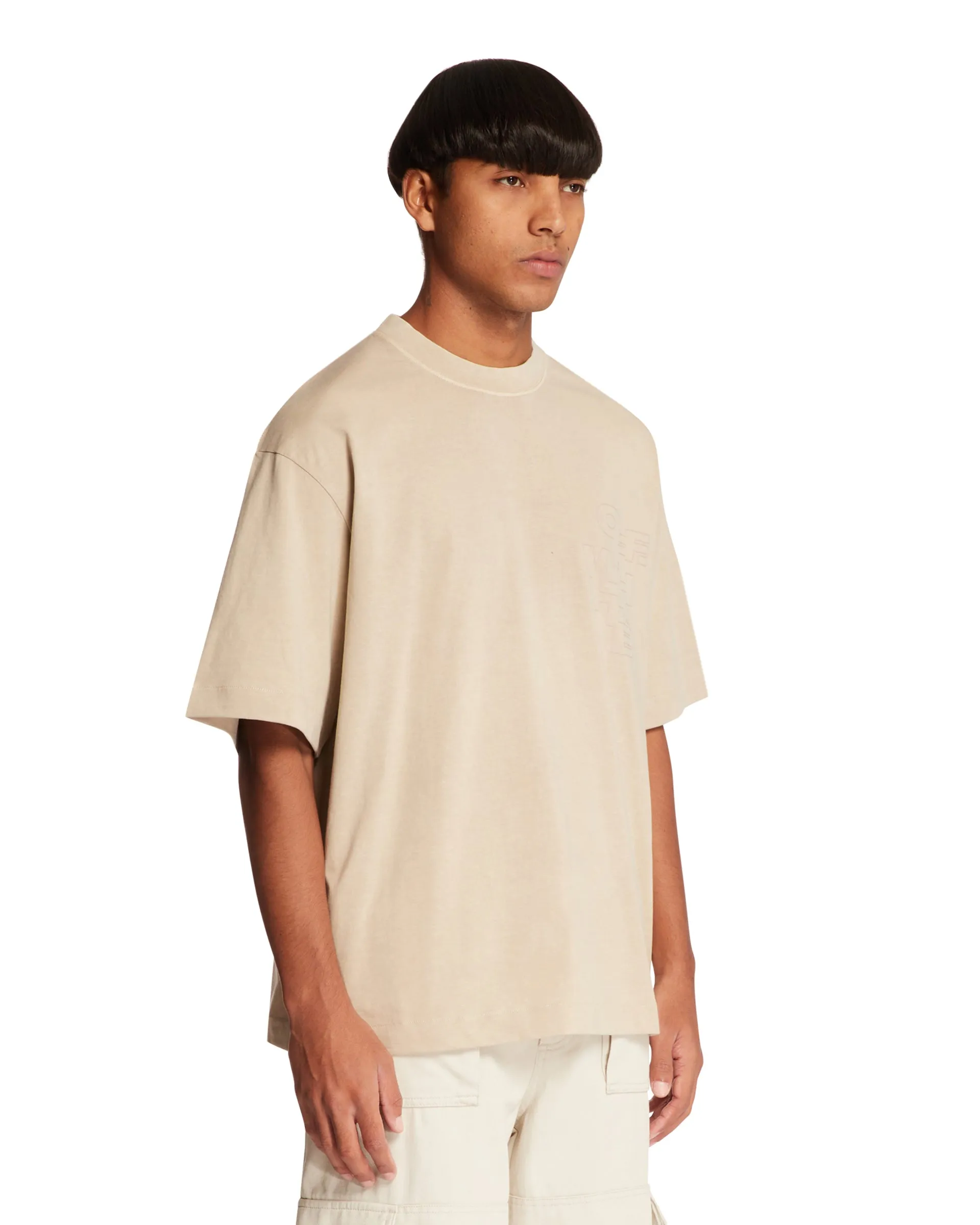 Beige Arrow Skate T-Shirt