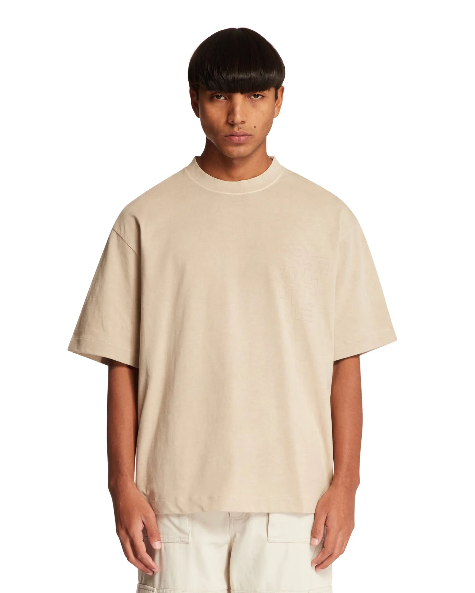 Beige Arrow Skate T-Shirt