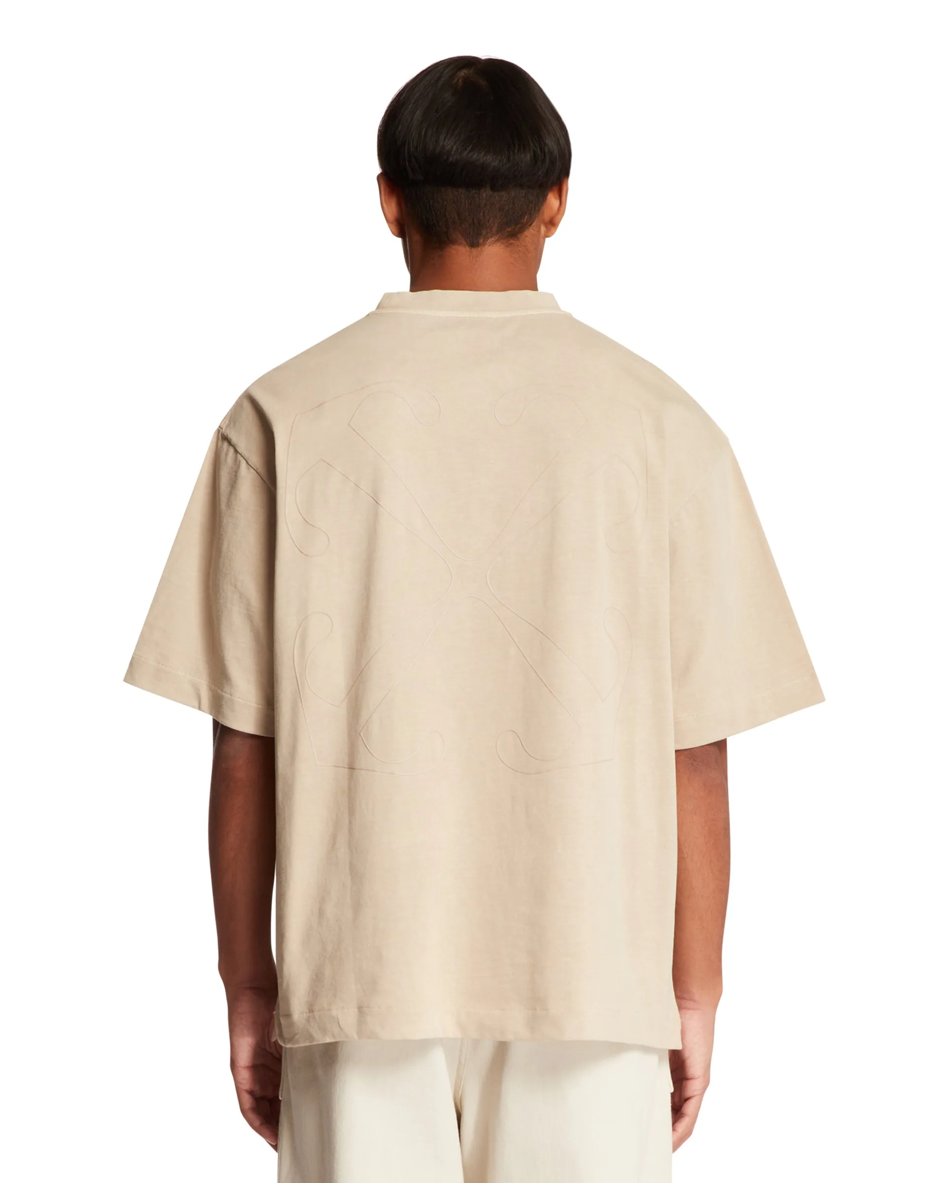 Beige Arrow Skate T-Shirt