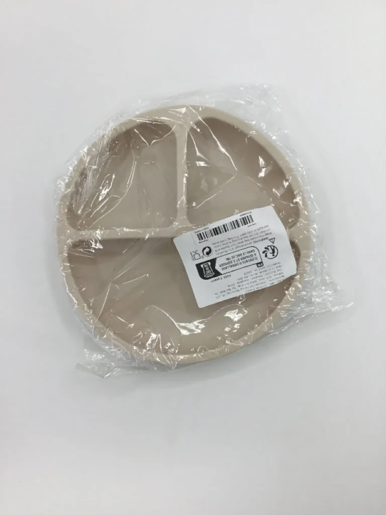 Beige Silicone Suction Plate