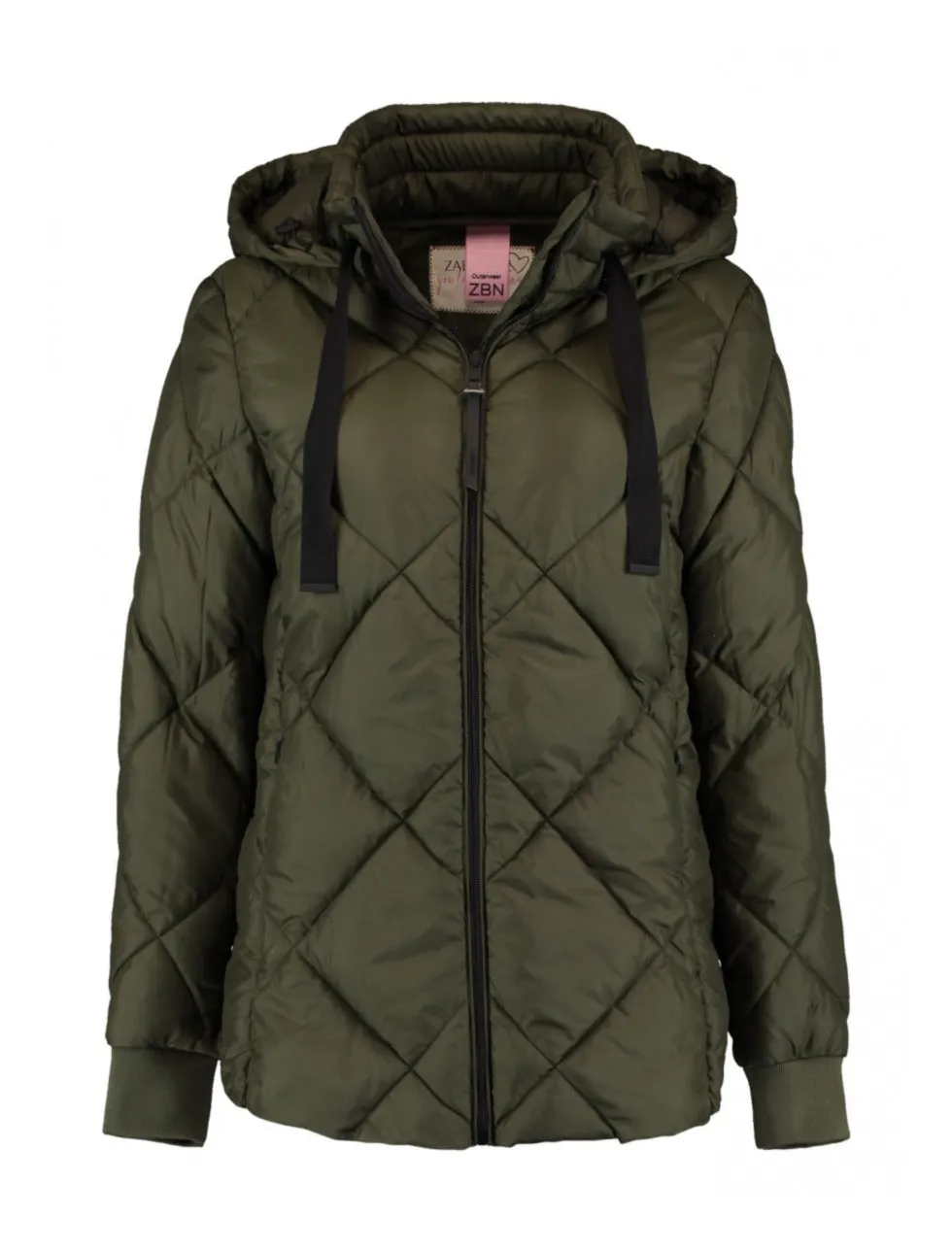 Bente Khaki Padded Jacket