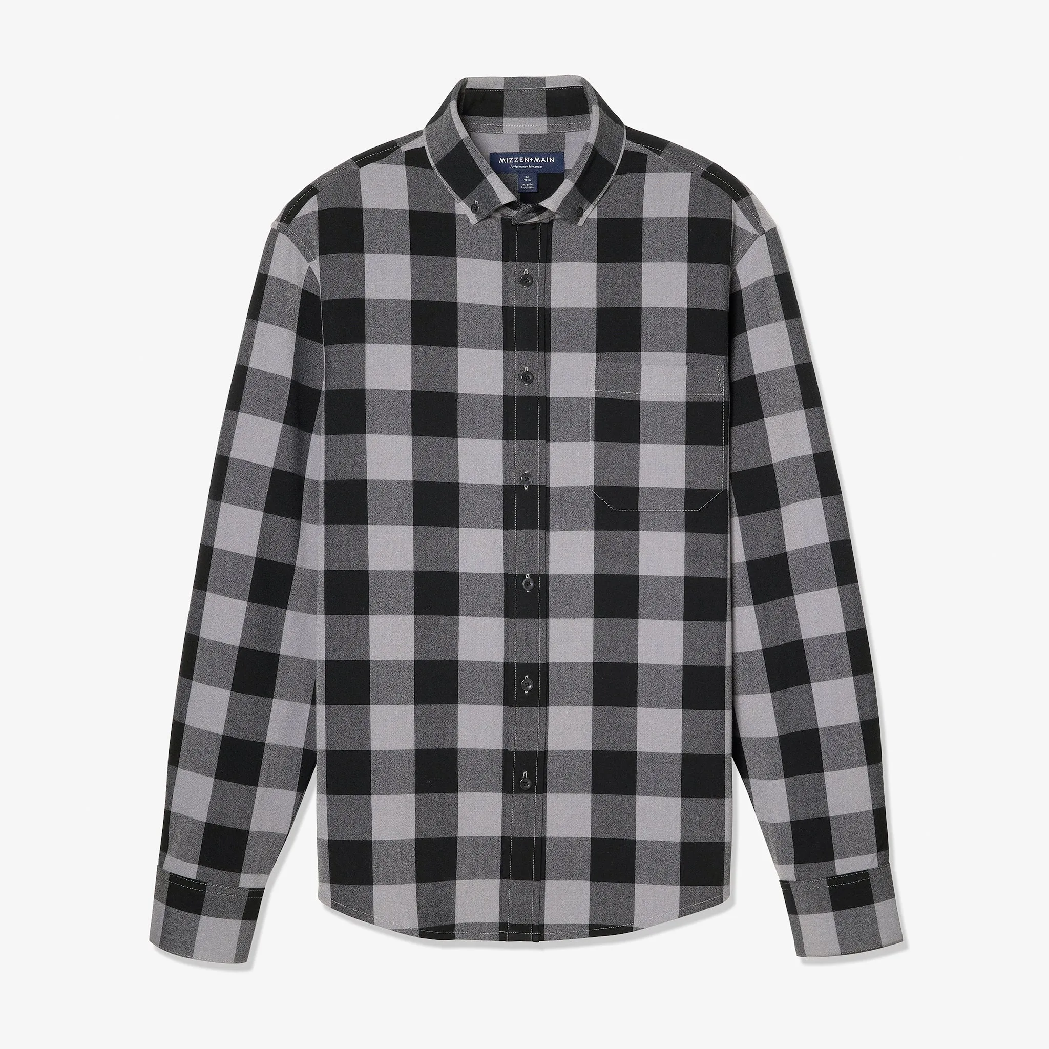 Black Gray Buffalo Check