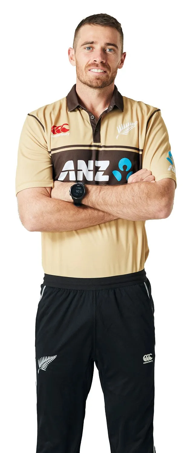 Blackcaps Retro Beige Kids Polo