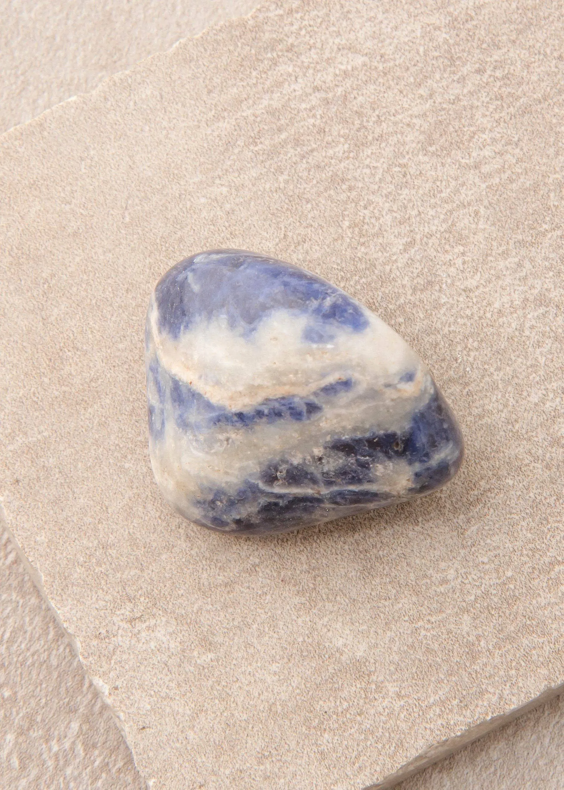 Blue Sodalite Pocket Stones - Set of 3