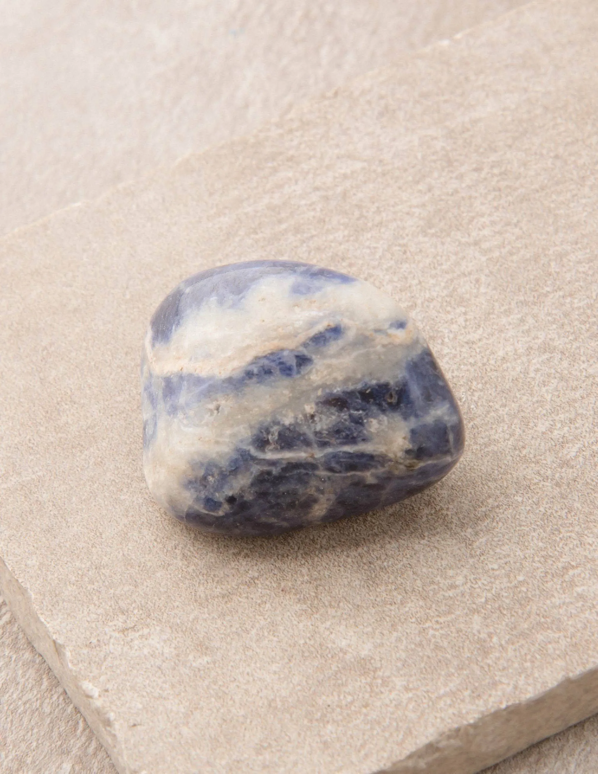 Blue Sodalite Pocket Stones - Set of 3