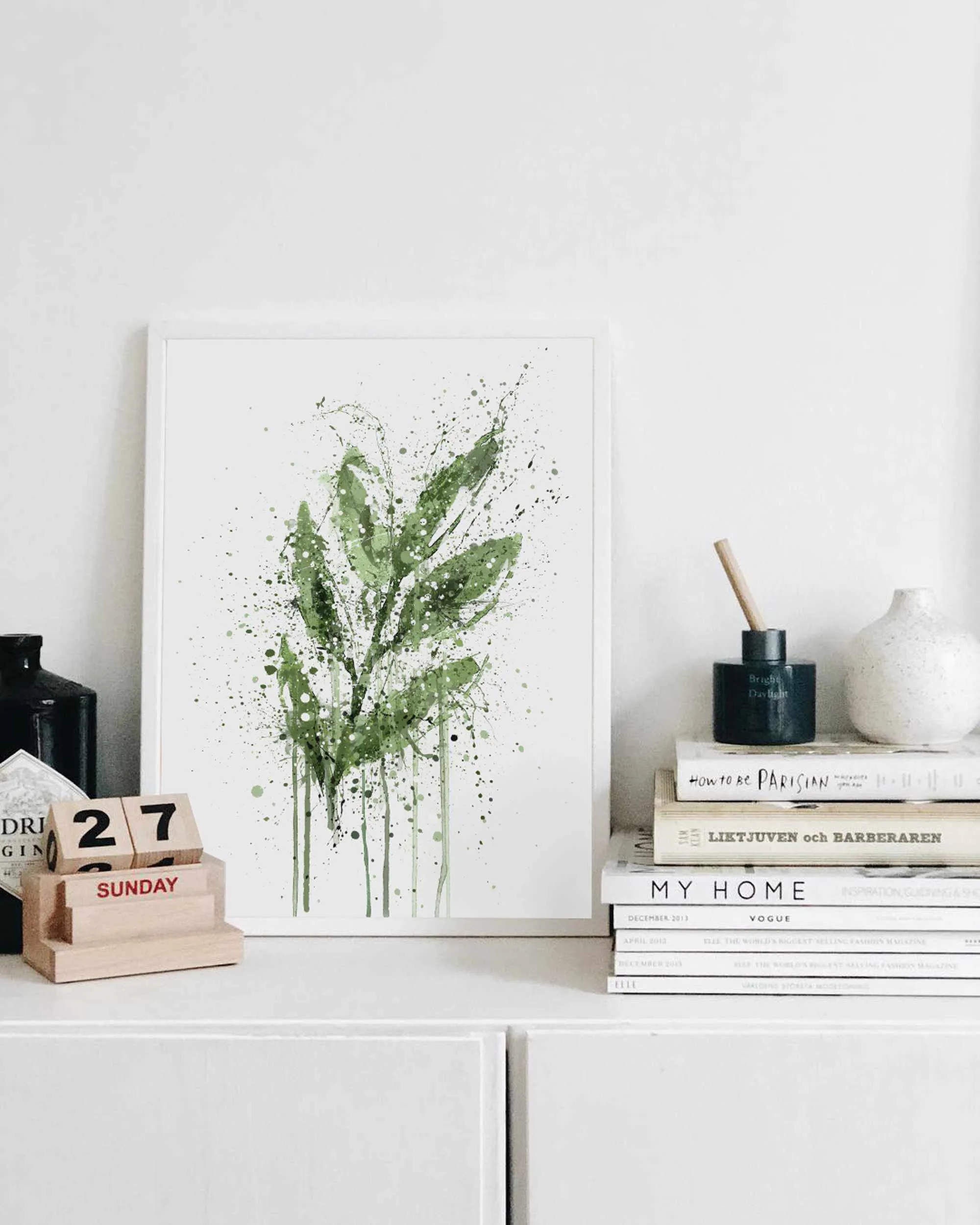 Botanical Wall Art Print 'Ash Leaf' - Plant Prints, Botanical Art Prints and Botanical Illustrations