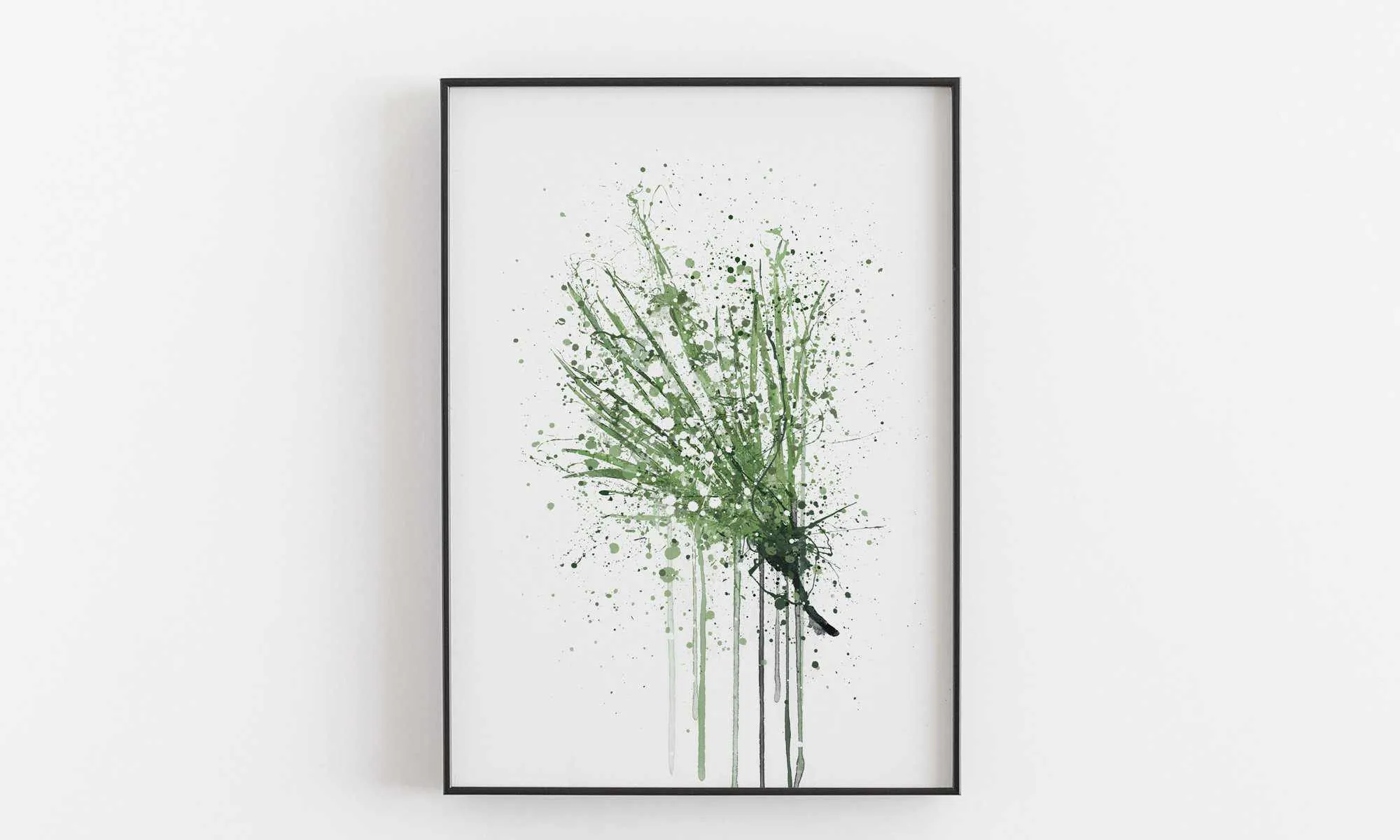 Botanical Wall Art Print 'Fan Leaf' - Plant Prints, Botanical Art Prints and Botanical Illustrations