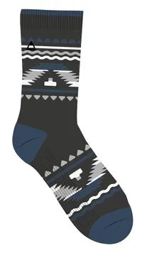 Bothy Organic Midweight Socks - Black