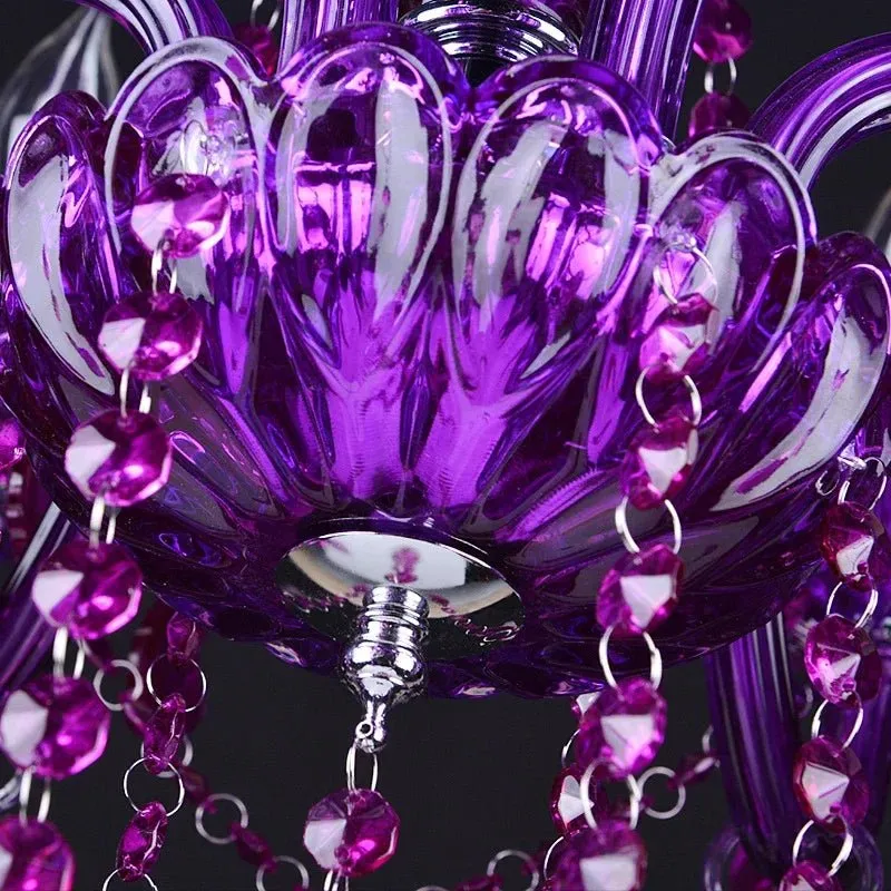 Brigitte Chandelier - Purple