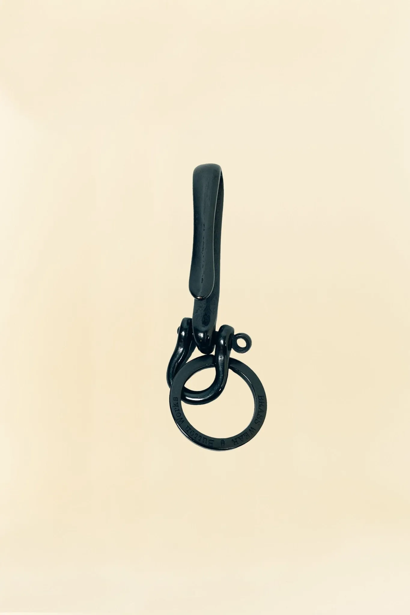 Button Works 'Black Line' Fish Hook Key Holder