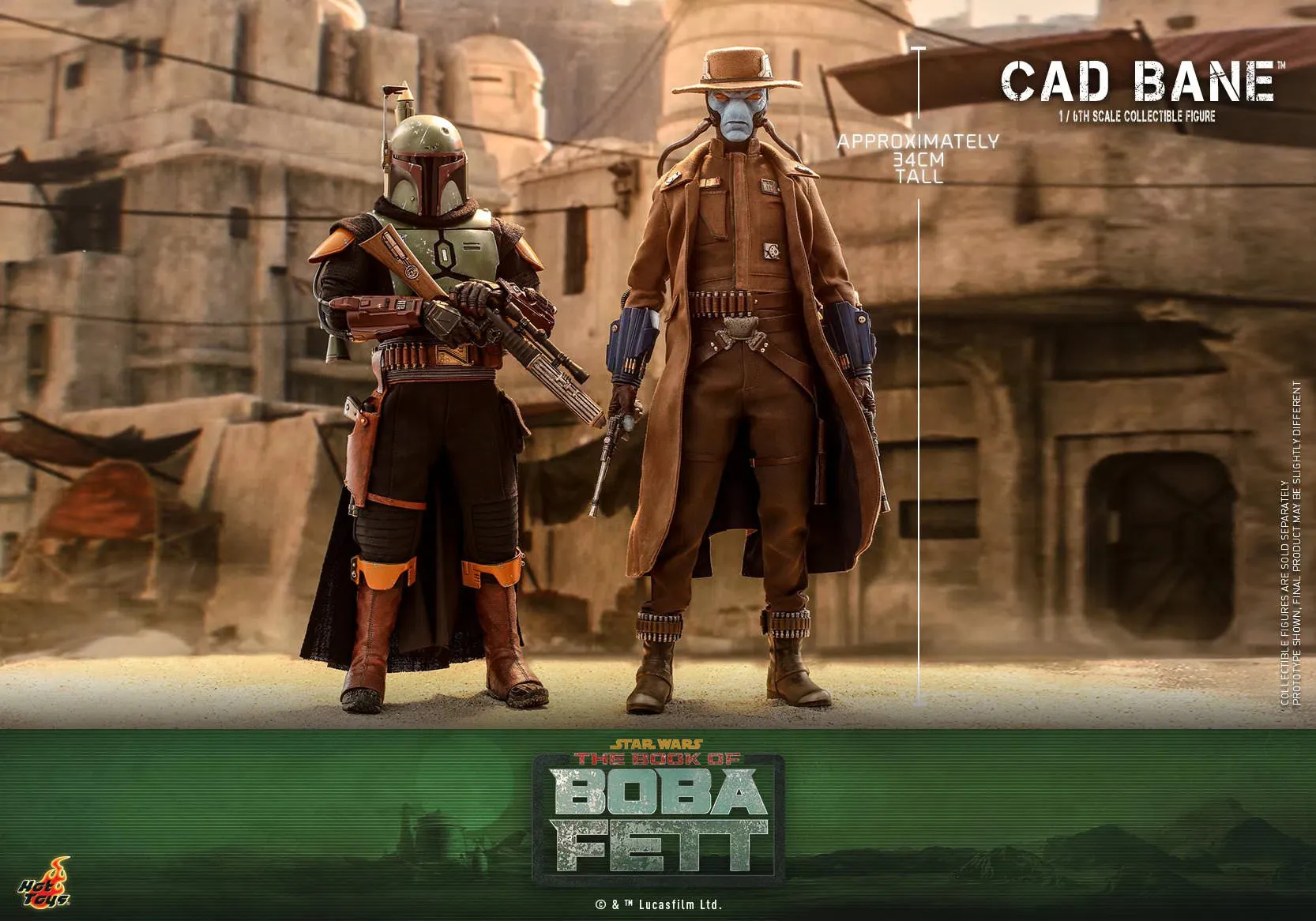 Cad Bane: Star Wars: The Book Of Boba Fett: Standard: Hot Toys: TMS079