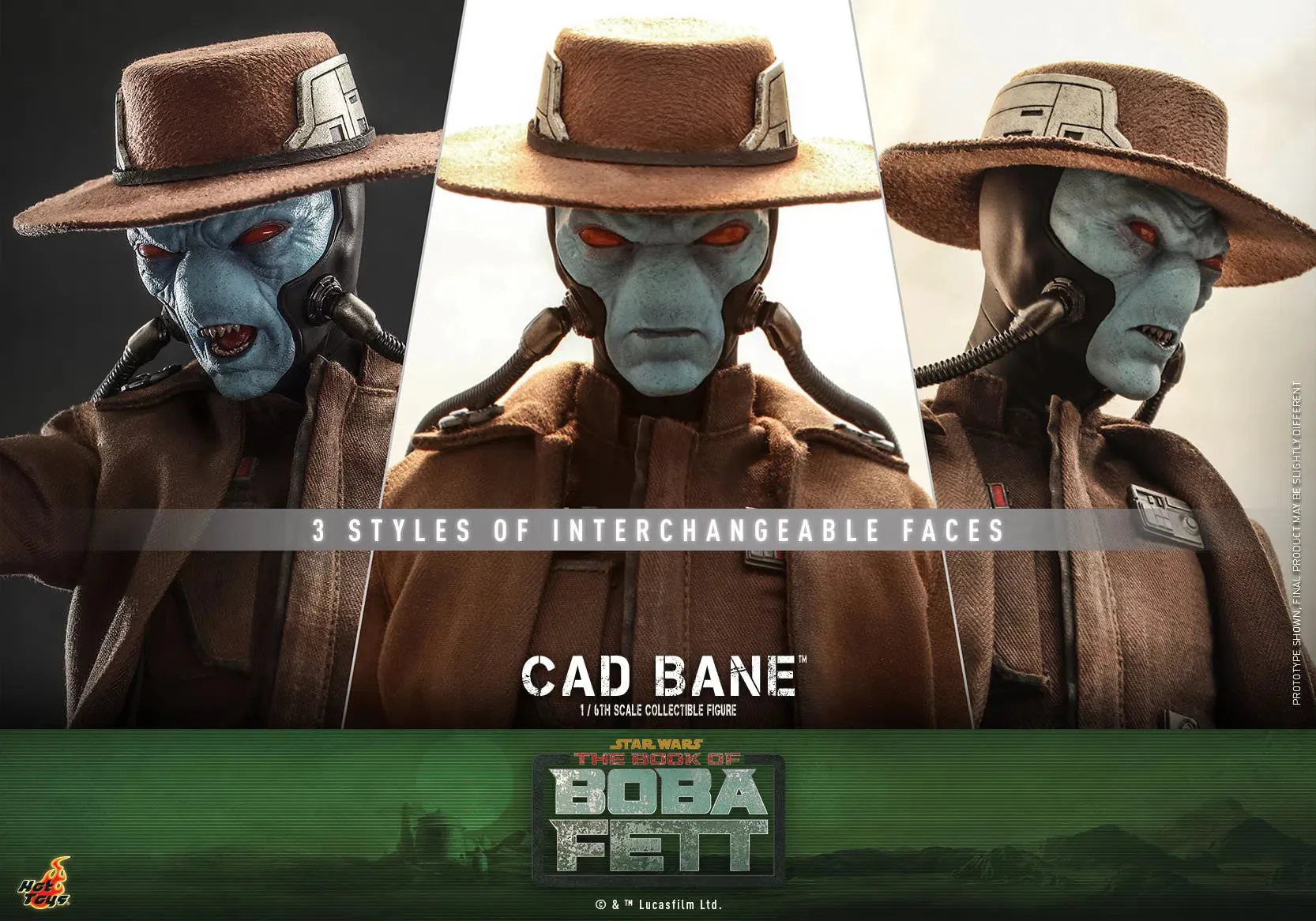 Cad Bane: Star Wars: The Book Of Boba Fett: Standard: Hot Toys: TMS079