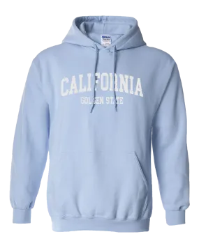 California Arch Hoodie - Light Blue