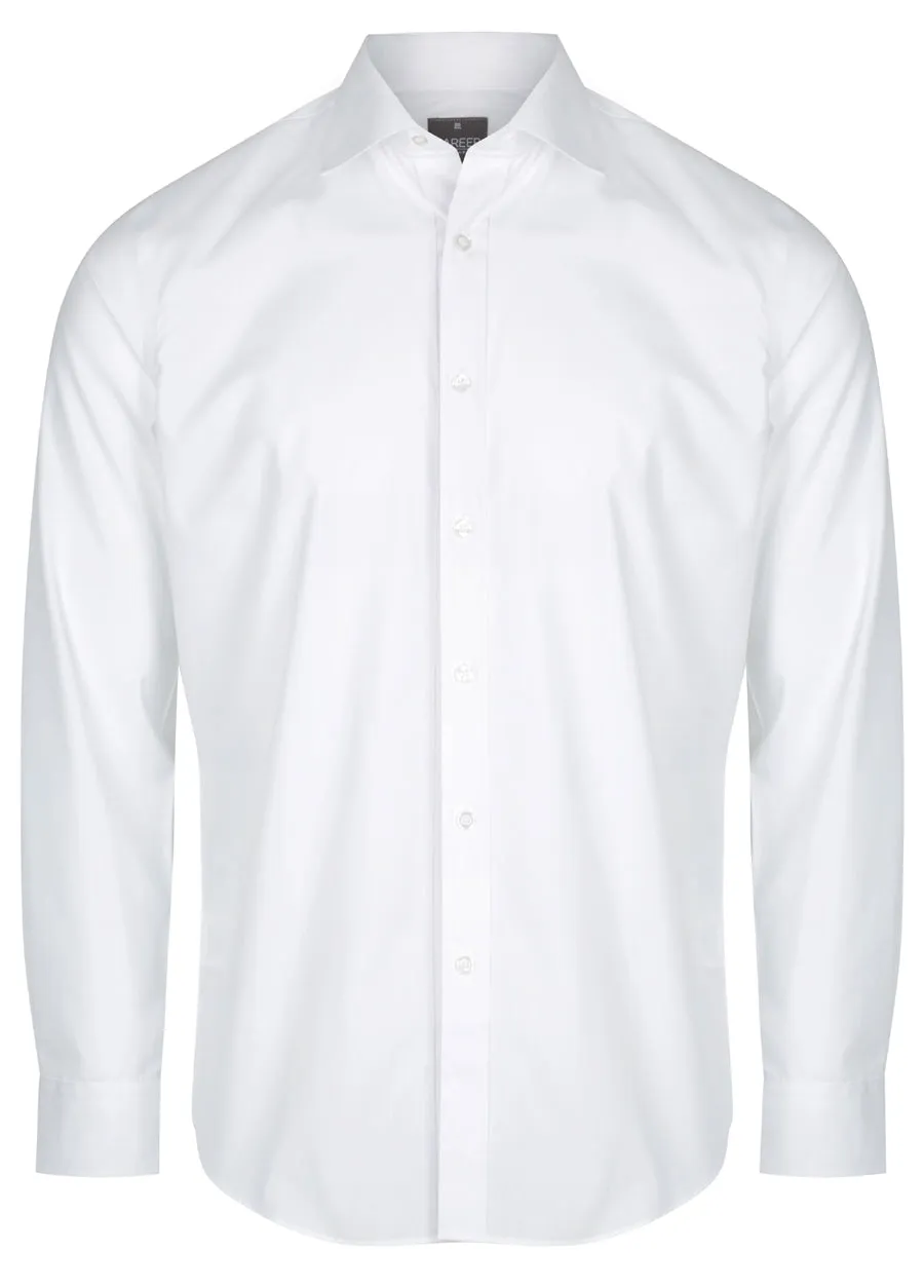 Career Plain Poplin Slim Fit Shirt