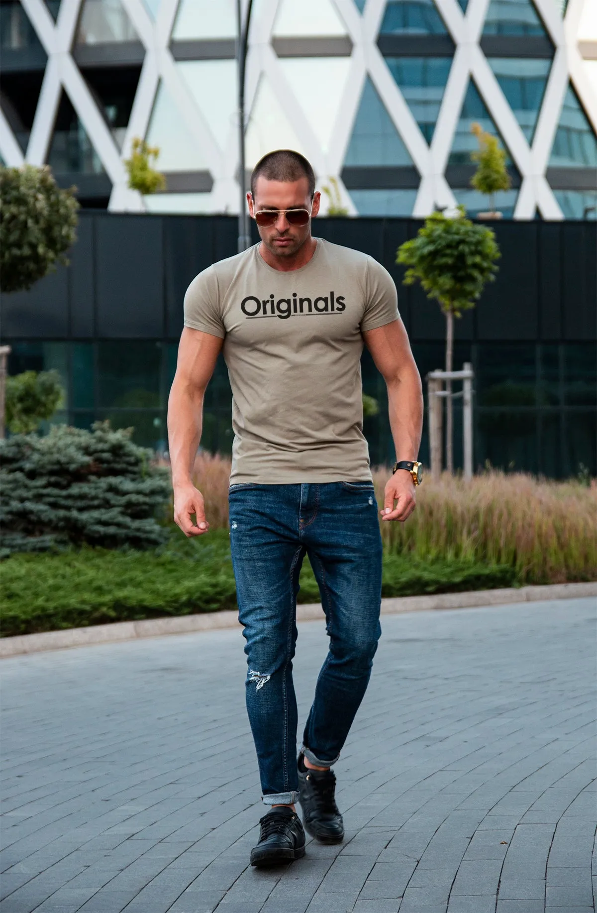 Casual Men's T-shirt "Originals" MD963