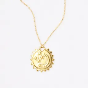 Celestial Medallion Necklace