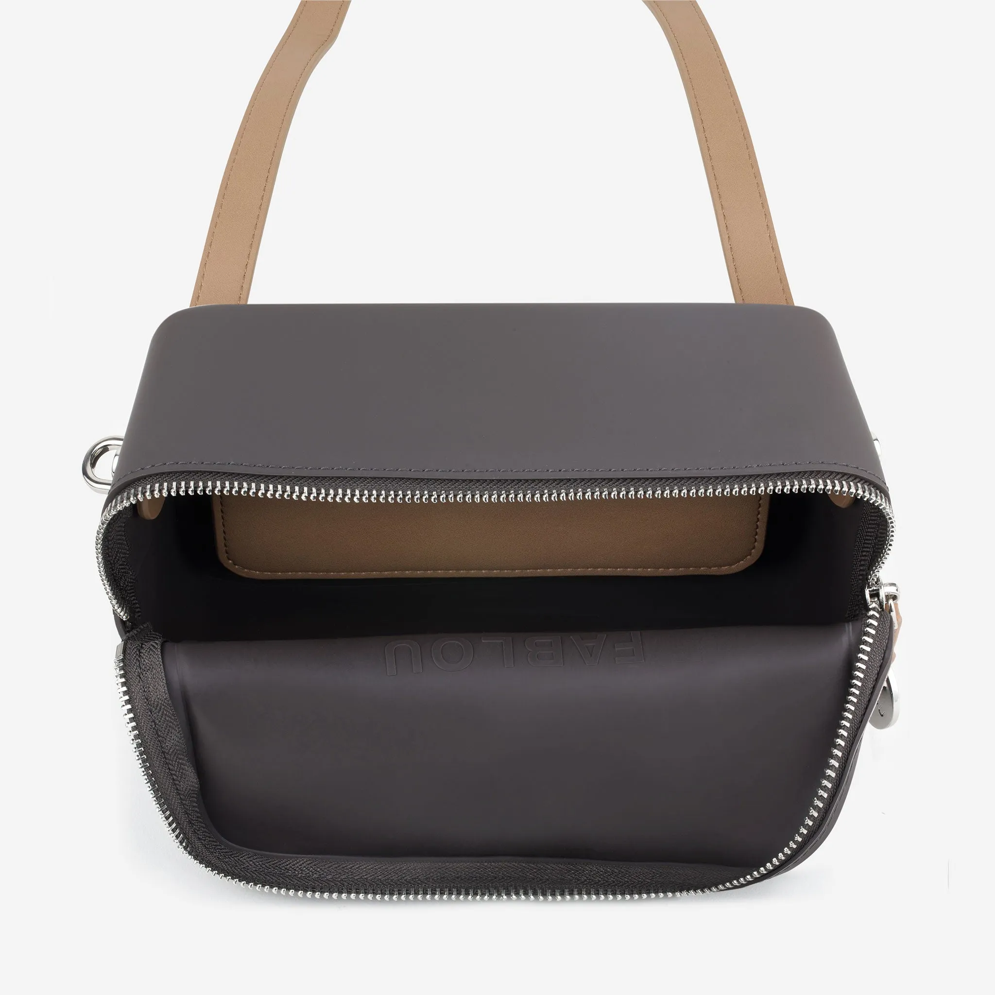 Chelsea silicone crossbody bag - Dark Grey