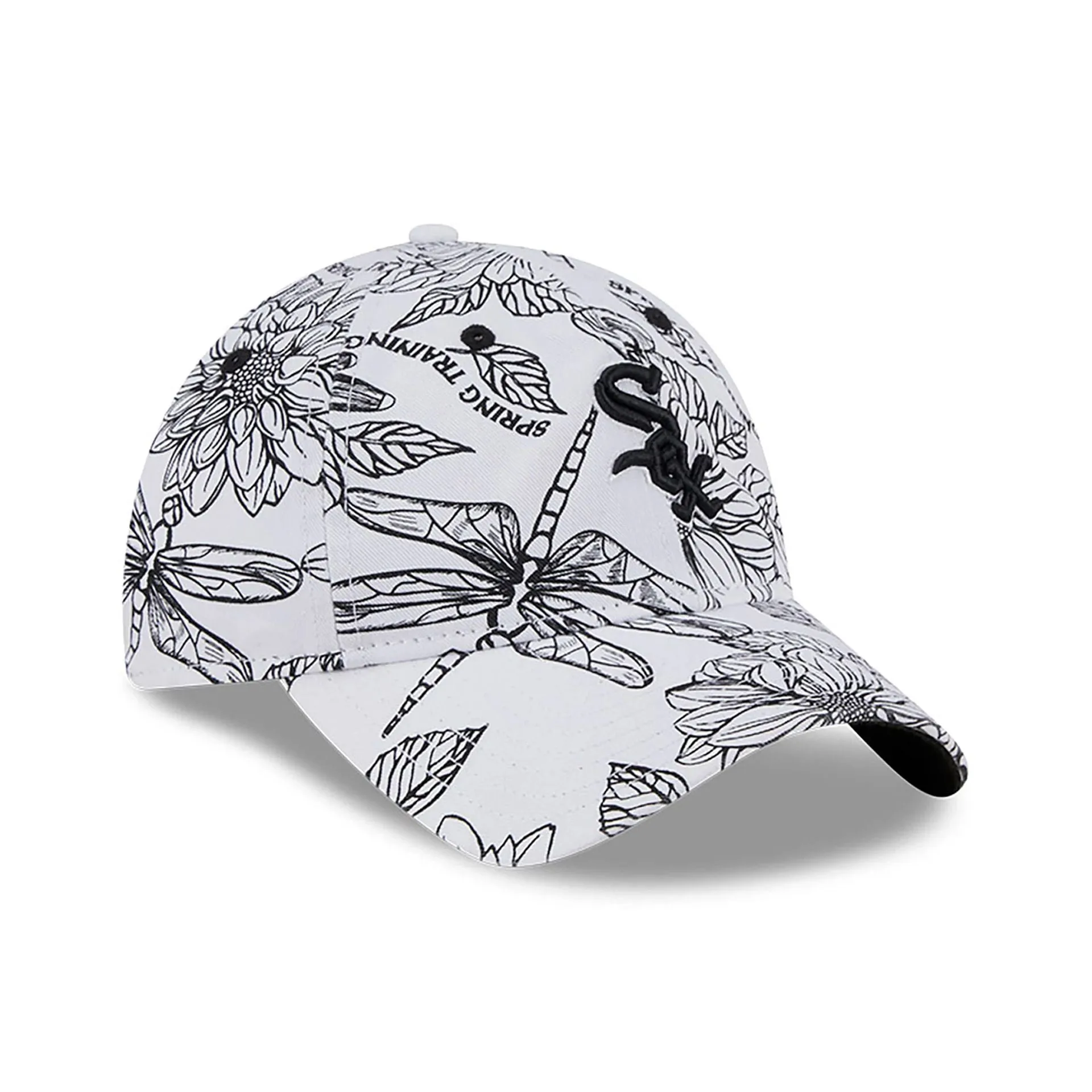 Chicago White Sox Womens Spring All Over Print White 9TWENTY Adjustable Cap