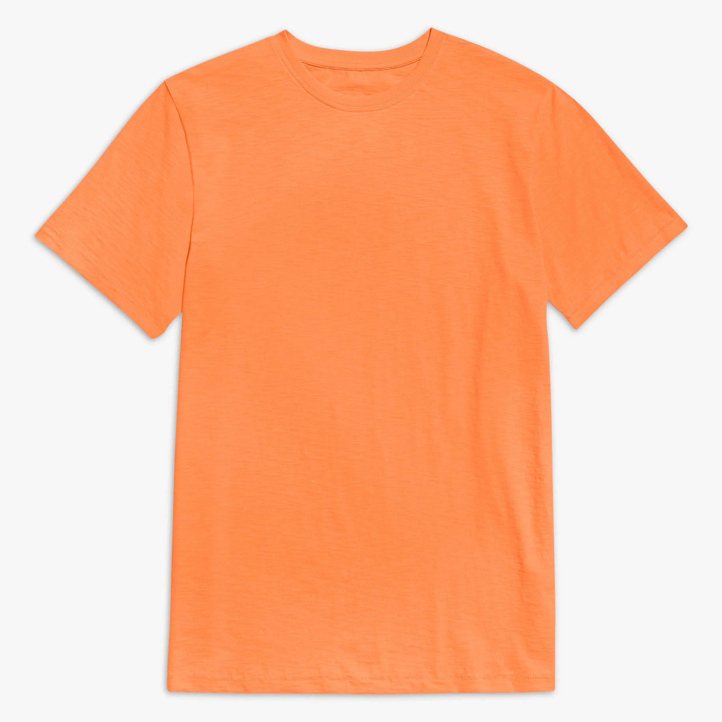 Clearance Fit 2 grown-ups slub crewneck tee in seasonal colors