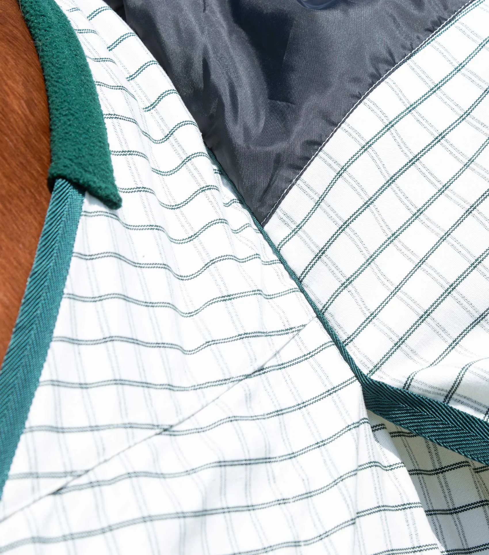 Combo Cotton Sheet Green Check