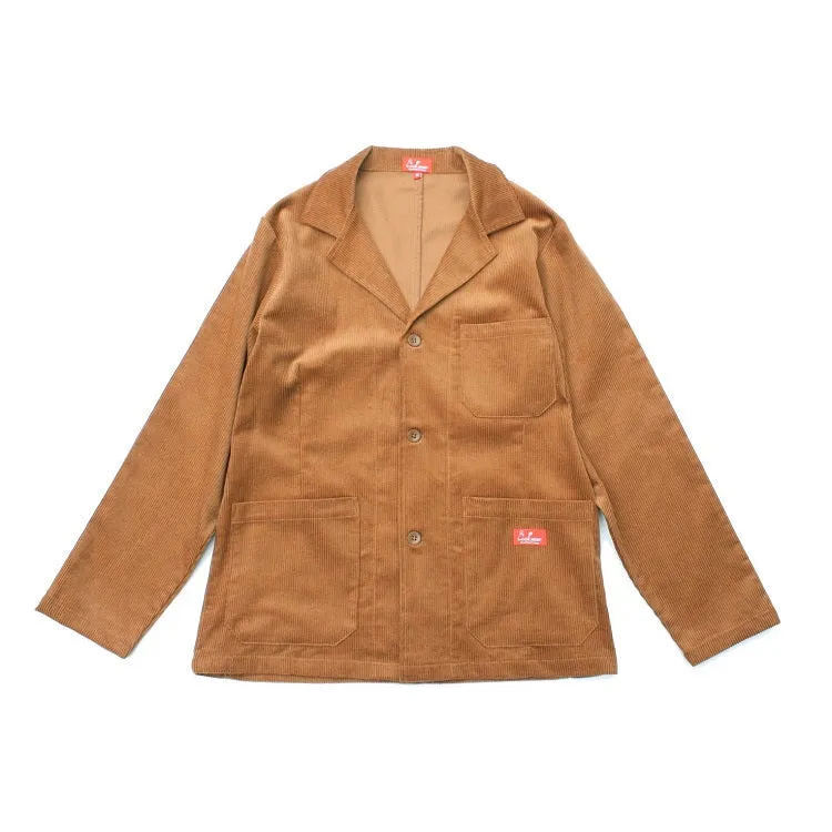 Cookman Lab Jacket - Corduroy : Brown