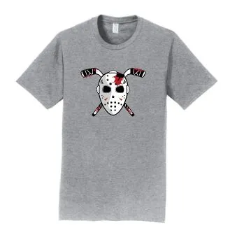 Cotton/Polyester Heathered Gray Sr. New Slashers Tshirt