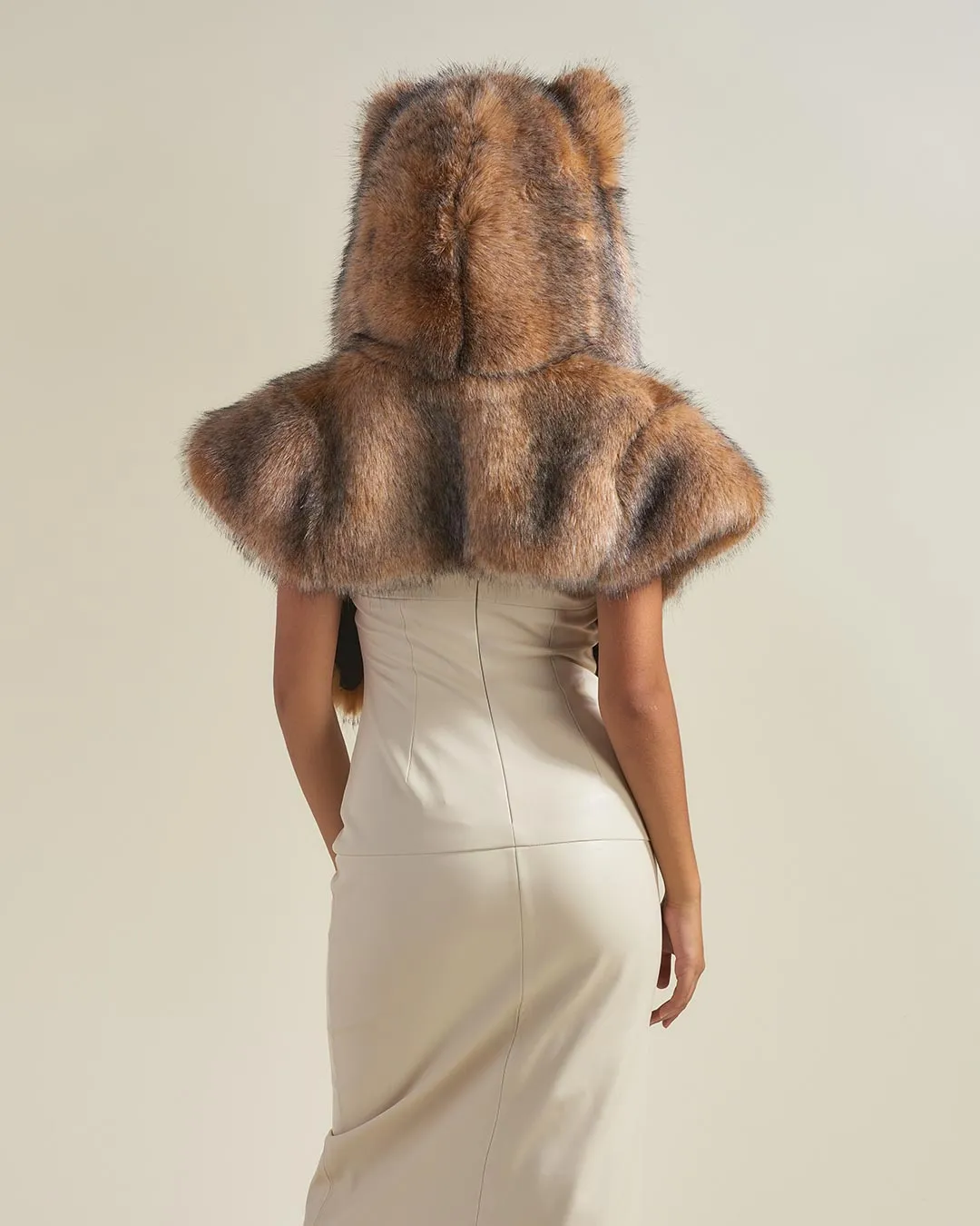 Coyote Luxe Collector Edition Faux Fur Shawl | Women's