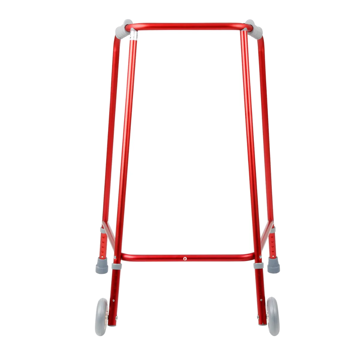 Days Red Adjustable Height Wheeled Walking Frames