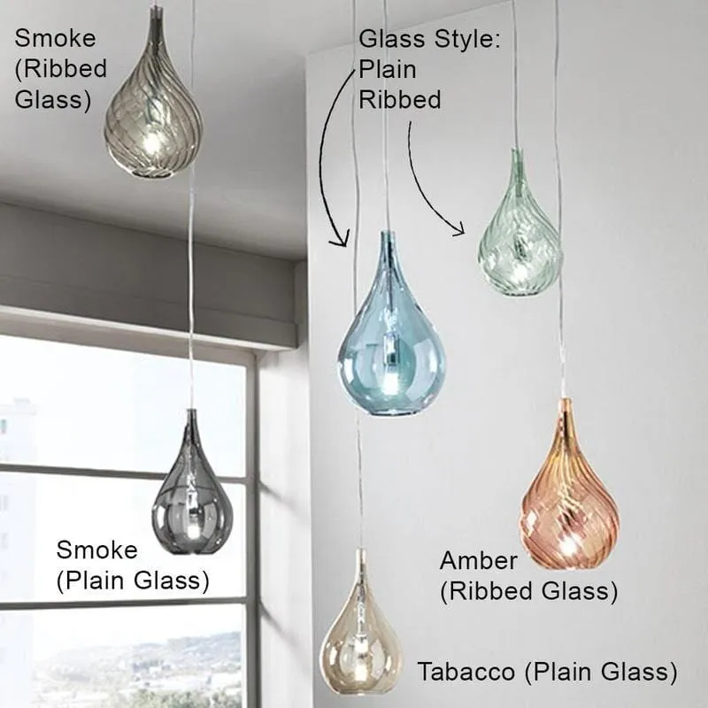 Decorative Italian Glass Pendant