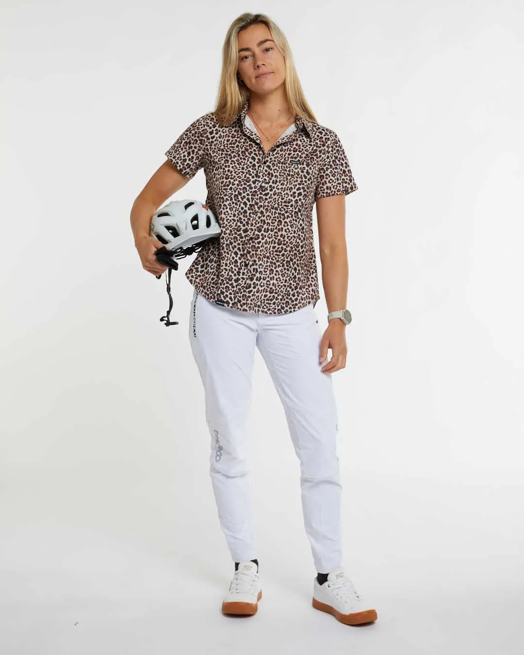 Dharco Womens Tech Party Shirt | Leopard