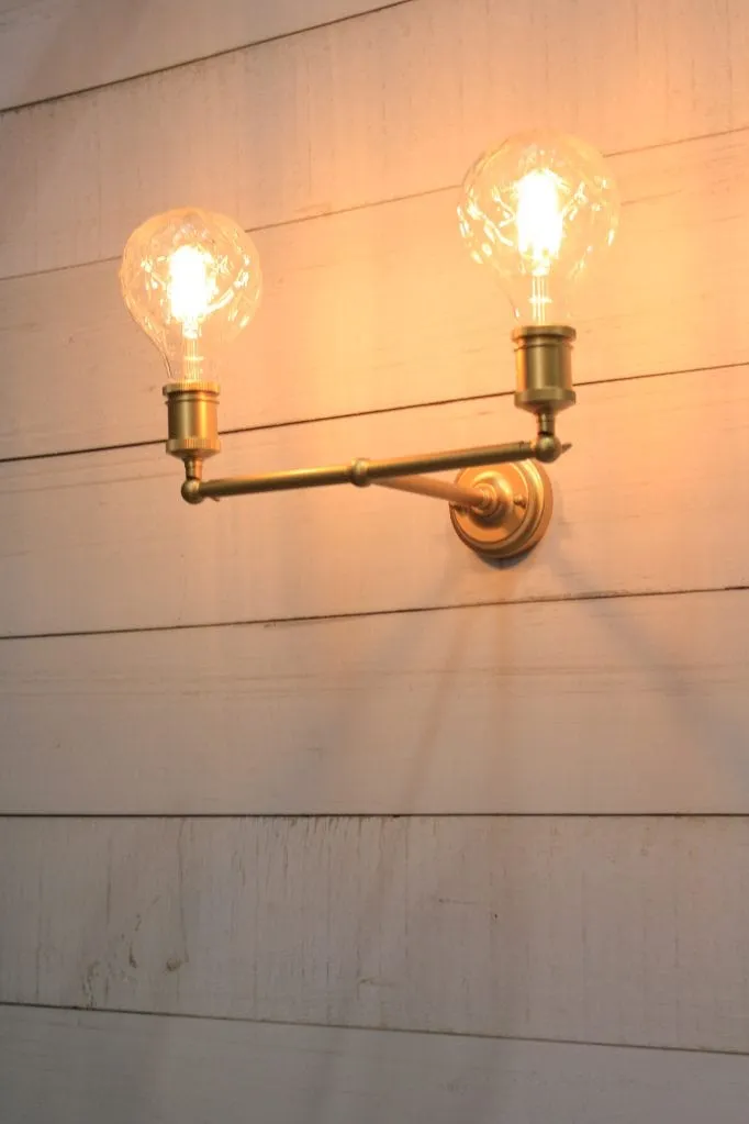 Double Arm Wall Sconce