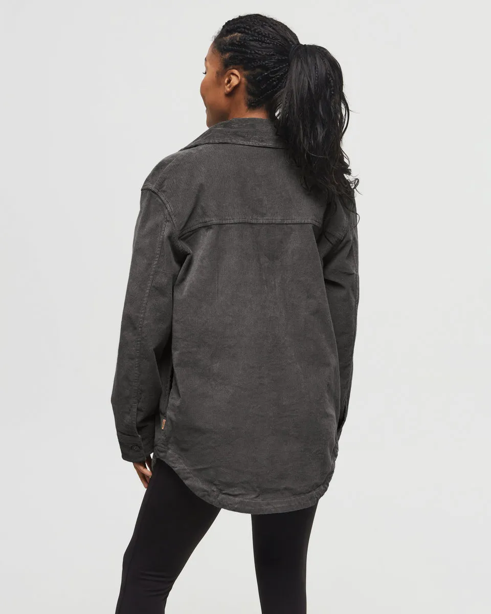 EcoStretch Corduroy Shacket