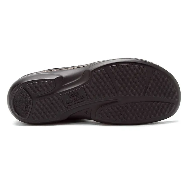 Finn Comfort Gomera Sandal Black Plisseelight (Women's)