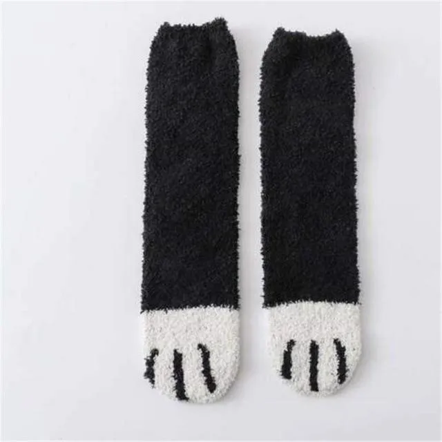 Fluffy Paw Socks (2pairs)